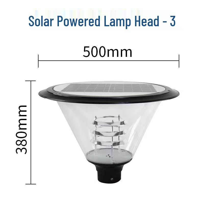 Rust-Proof 3m Courtyard Light Pole: Modern Landscape Street Light for Parks, Villas, Communities, and Households.