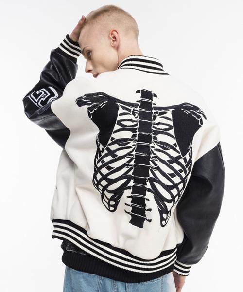 The Greatest Skeleton Stadium Jacket