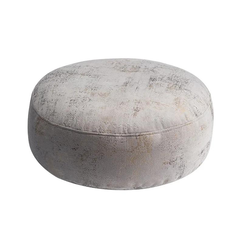 

Nordic Style Meditation Cushion Cover Velvet Fabric Futon Tatami Unstuffed Bay Window Homestay Stool Ottoman Unfilled Lazy Pouf 40x15cm