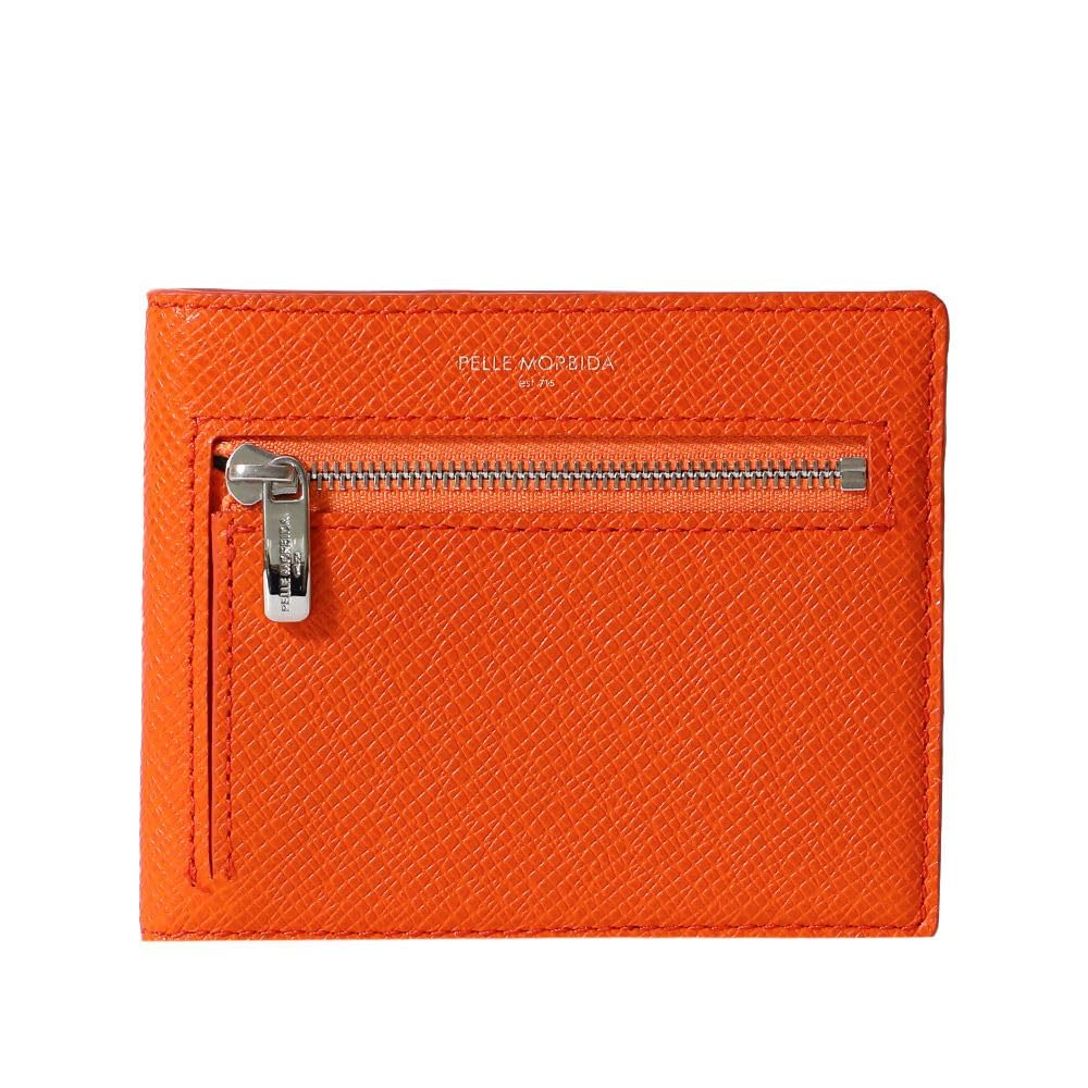 

Pelle Morbida Compact Orange Wallet, помаранчевий