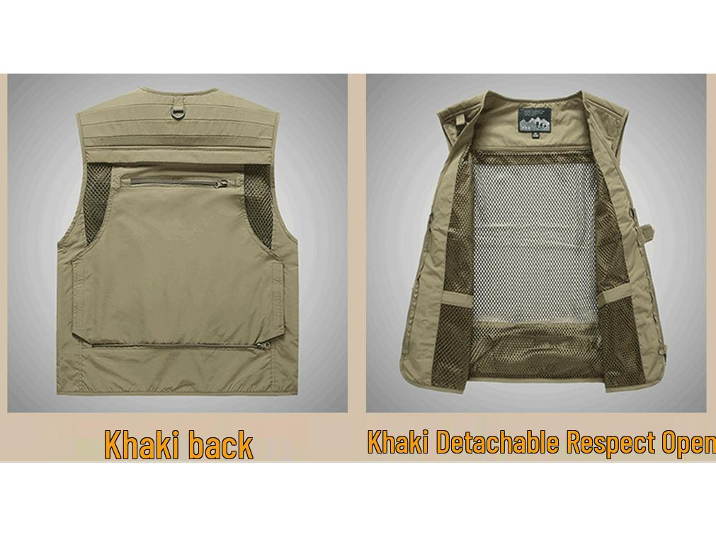 Men's 2019 Multi-Pocket Breathable Outdoor Workwear Vest