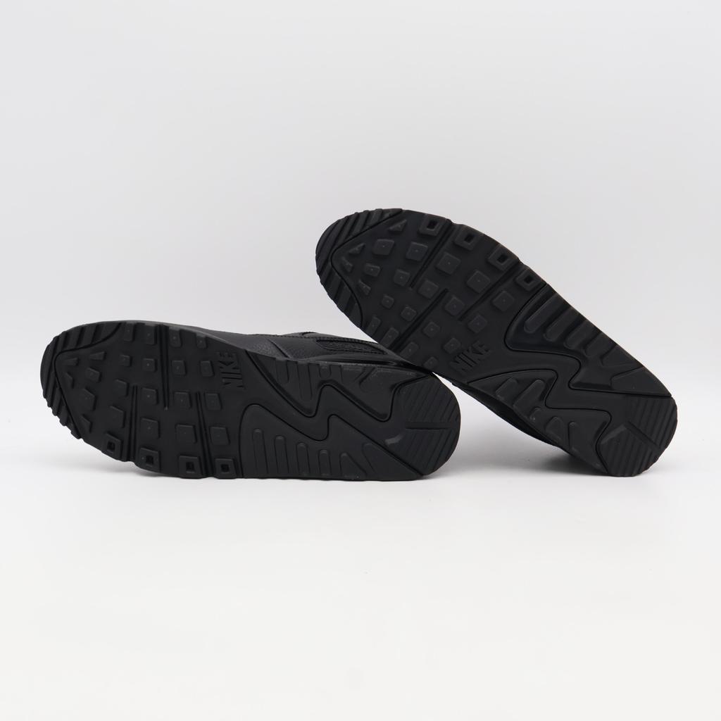 CZ5594-001 Nike Air Max 90 Leather "Triple Black" (Men's)