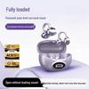2026 W18 Bone Conduction Open-Ear Bluetooth Ear-Clip Headphones: Pain-Free Long Wear with Extended Battery Life & Customizable Private Model.