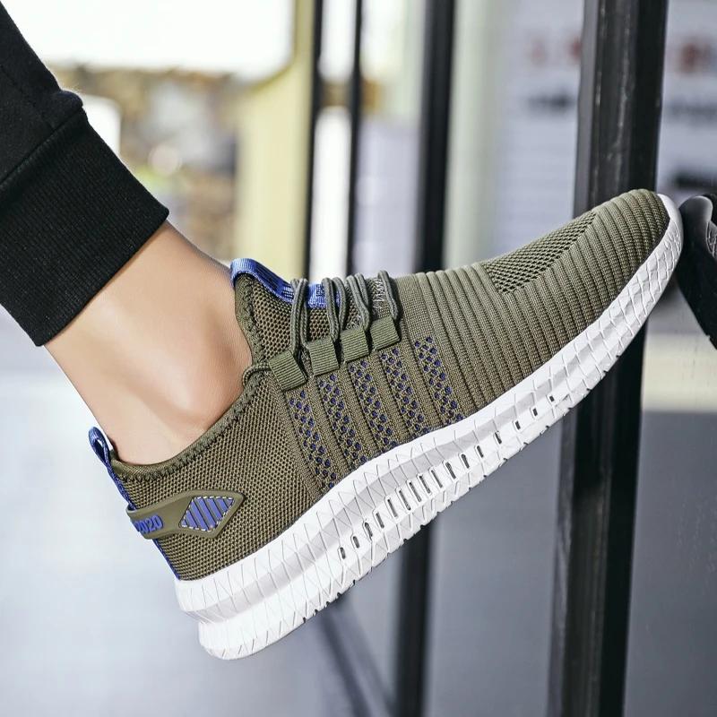 Fashion Shoes Men Sneakers Spring Summer Casual Shoes Breathable Mesh Running Shoe Man Fashion Comfortable Walking Footwea Sports Shoe