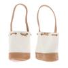 1:6 1:12 Dollhouse Miniature Bag Backpack Shoulder Bag Shopping Purse Handbag Bucket Bag Doll Decor Adjustable Shoulder Straps
