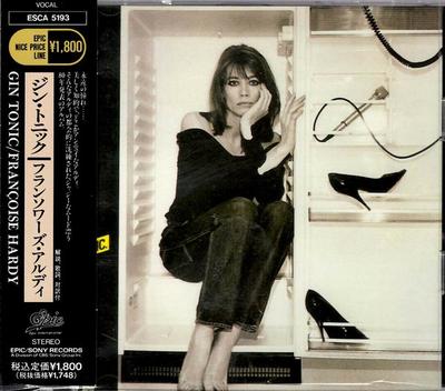 CD FRANOISE HARDY  Gin Tonic ESCA5193 Epic Internatio 1990 Japan ObiPop Used