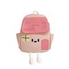 Schoolbag Cartoon Boys and Girls Kindergarten Backpack Size Children's Schoolbag Three-dimensional Splicing Color House Model Going Out Backpack