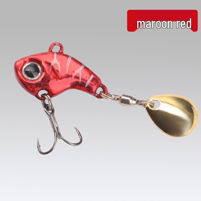 Fast Rotating Cyclone VIB Metal Spinner Lure for Sea and Freshwater Fishing