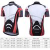 Men S Sweat Absorption Short Sleeve Cycling Jersey Outdoor Sports Cycling Clothing Red S