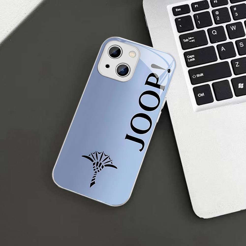

Закаленное стекло с логотипом J-Joops для iPhone 14 13 12 11 Pro Mini XS MAX 14Plus X XS XR Чехол iphone 12 mini