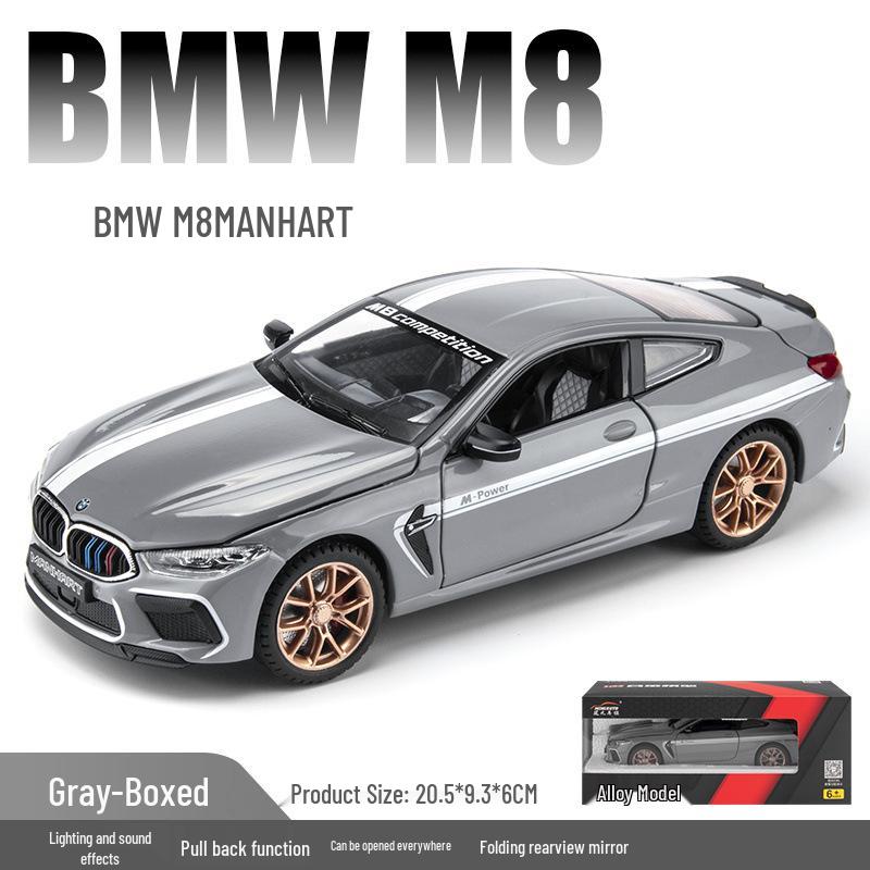 

Цзяньюань 1:24 BMW M8 Легкосплавный Купе Модель Громовое издание