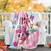 Twinkle Catch Teenieping Theme Printed Blanket - Perfect for Couch, Bed, Travel & Outdoor Use | Machine Washable, Cozy & Durable.