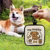 Canvas Pet Training Pouch PVC Snack Pouch Portable Dog Treat Pouch  Outdoor Walking