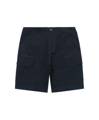 Syupeodeulai Label Cargo Cotton Shorts Dark Navy Sdmltap61Dny