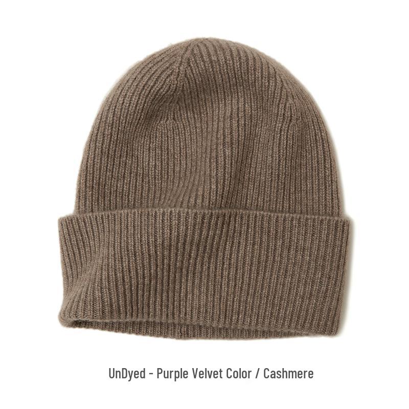 Unisex Cashmere & Fleece Hat: Autumn/Winter, New Style, Thick & Warm Knit