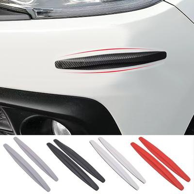 YENİ 2 Adet Tampon Çarpışma Önleyici Şeritler Kapı Gövdesi Çizik Otomotiv Koruyucu Bant Çarpışma Önleyici Şeritler Araba Aksesuarı