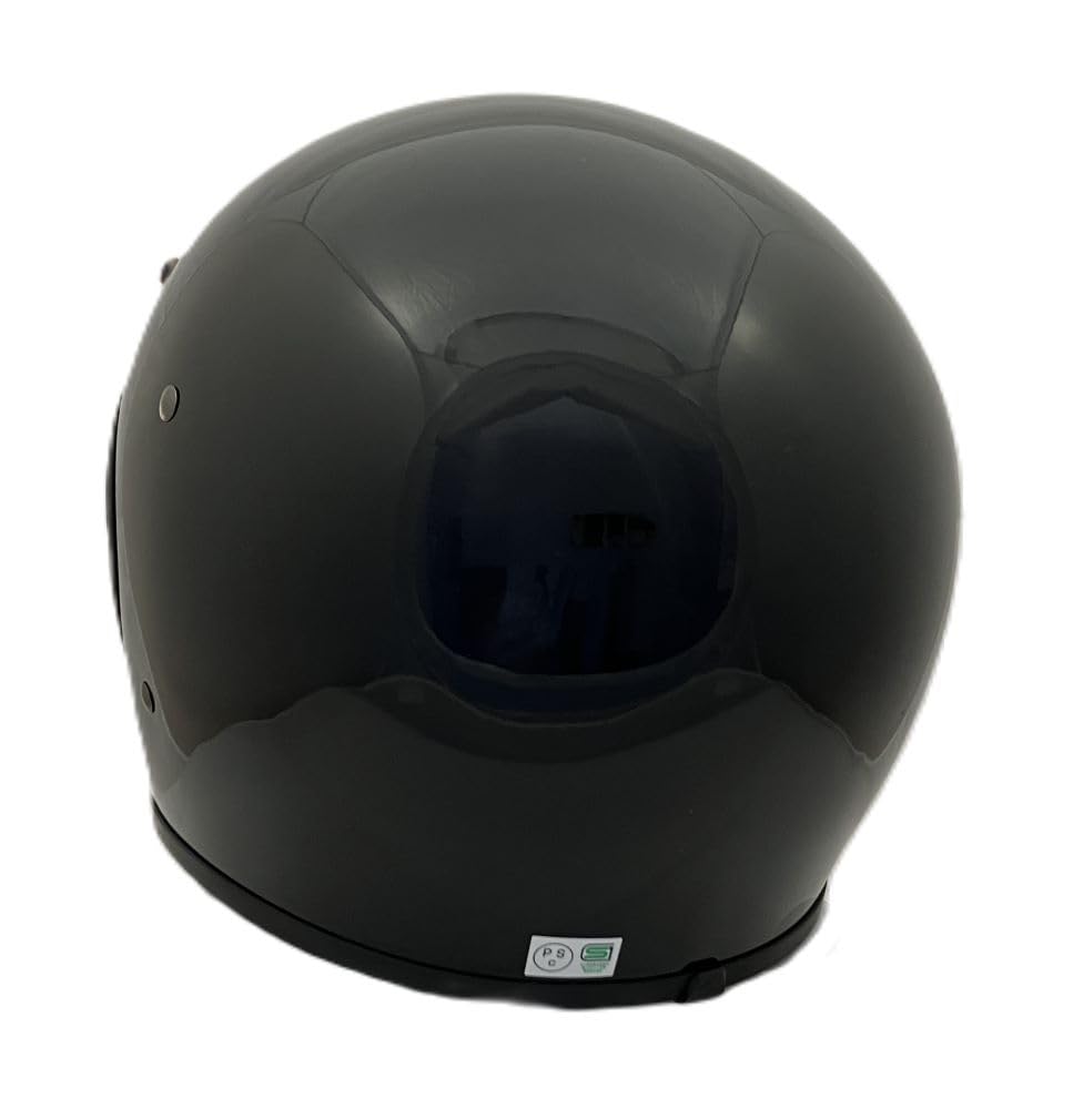 SUNUP PILOT Motosiklet Beden M Siyah SM-001 Tam Yüz Kaskı, (57-58cm),
