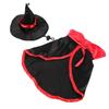 Pet Halloween Cape and Hat Set for Small Dogs and Cats