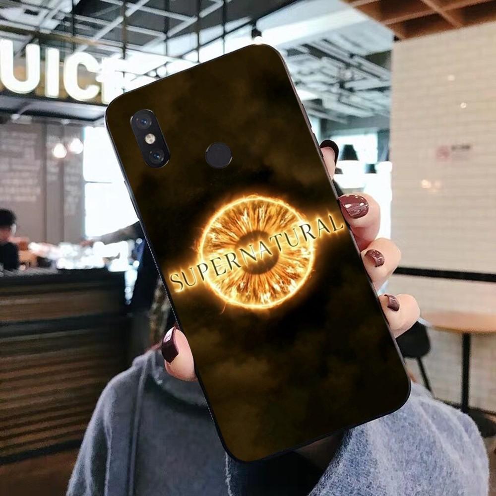 Supernatural Tv Show Phone Case For Xiaomi Mi 5X 8 9 10 11 12 Lite Pro 10T PocoX3pro PocoM3 Note 10 Pro Lite