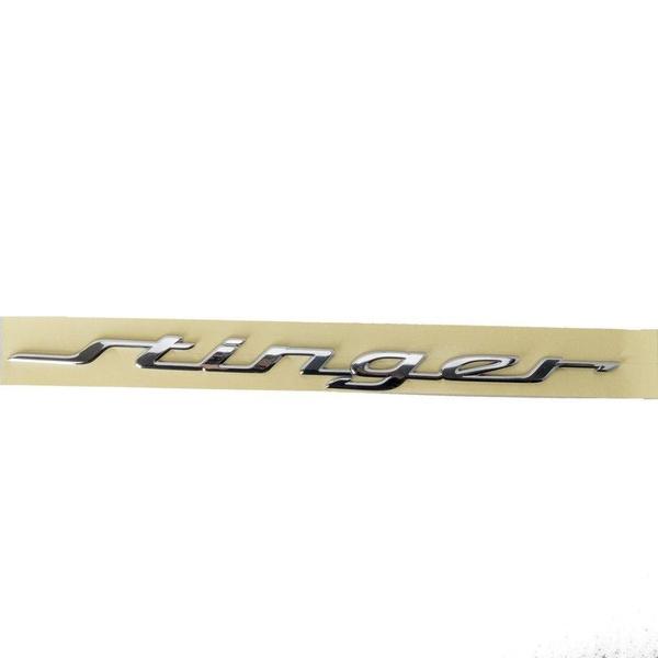 Für echte OEM Vorne Hinten Signalplatte Und Logo Stinger Emblem für Stinger