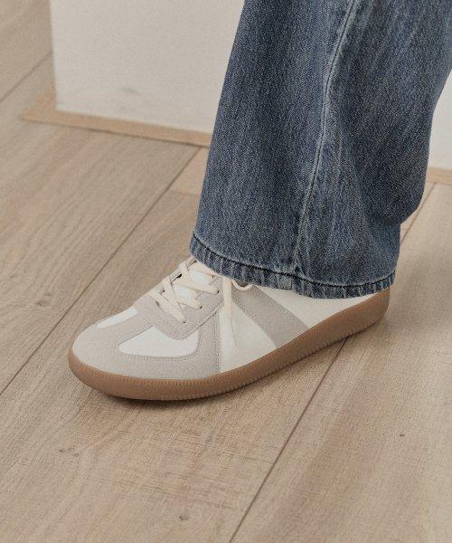 [Analog Mood] German Army Leather Sneakers AM232501
