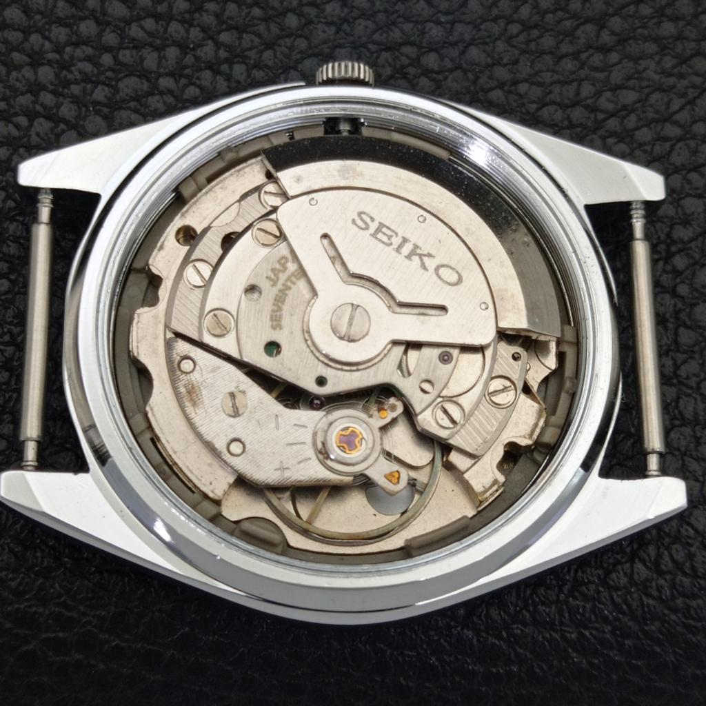 SEIKO 5 AUTOMATIC 6309A VINTAGE REFURBISHED JAPAN MENS BLUE DIAL WATCH a441668-1