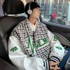 Spring and Autumn Splicing Jacket Men's Spring New American High Street Trendy Baseball Jersey Men's and Women's