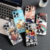 for Xiaomi Redmi Note 12 10 11 9 Pro 10C 12C 9T 9A 10A 12S Note11 Note12 5G 4G Phone Case Trafalgar D Water Law One Pieces Luffy