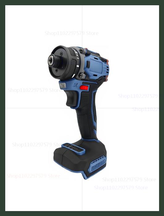 

Беспроводная 1/4 дюйма 4000 об/мин Бесщеточная электрическая отвертка Аккумуляторная дрель 21+1 передача Двухскоростной инструмент для аккумулятора 18 В Без аккумулятора