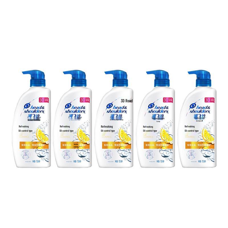 Head & Shoulders Anti-Dandruff Oil Control Shampoo (5 X 750g Family Pack)