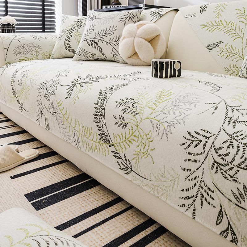 

Sofa Cushion Universal In All Seasons New Sofa Cover All-Inclusive Universal Cover Light Luxury High-End Seat Cushion Cover Cloth 70*70cm