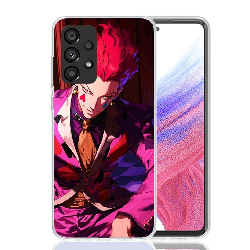 Huner X-Hunters Hisoka Phone Case For Samsung Galaxy A17 A16 A14 A15 A13 A57 A56 A54 A55 A53 A37 A36 A34 A35 A33 A26 A24 A25 A23