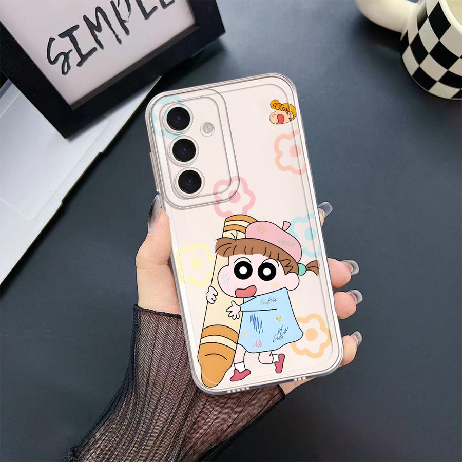 Himawari Shin Case for Samsung Galaxy A57 A55 A56 A52 A14 A16 A26 A24 A52 A17 A36 A37 A25 A51 A54 A15 A34 A35 Phone Cover A50