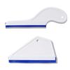 Car Window Glass Scraper Oxford Soft Water Scraper Removable Silicone Blade Automatic Body Film Glass Anti-scratch Cleaning Tool