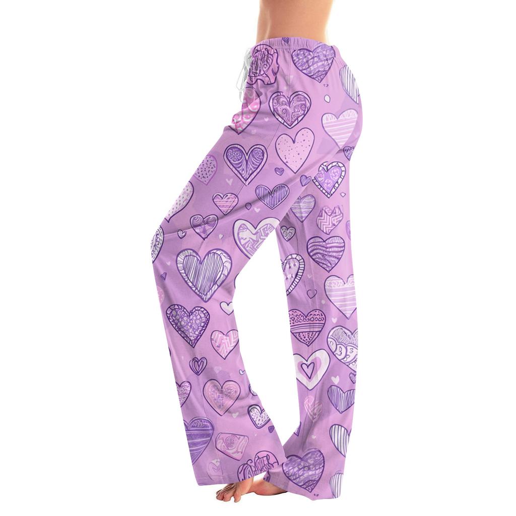 Women's Fashion Loose Casual Printed Casual Pants