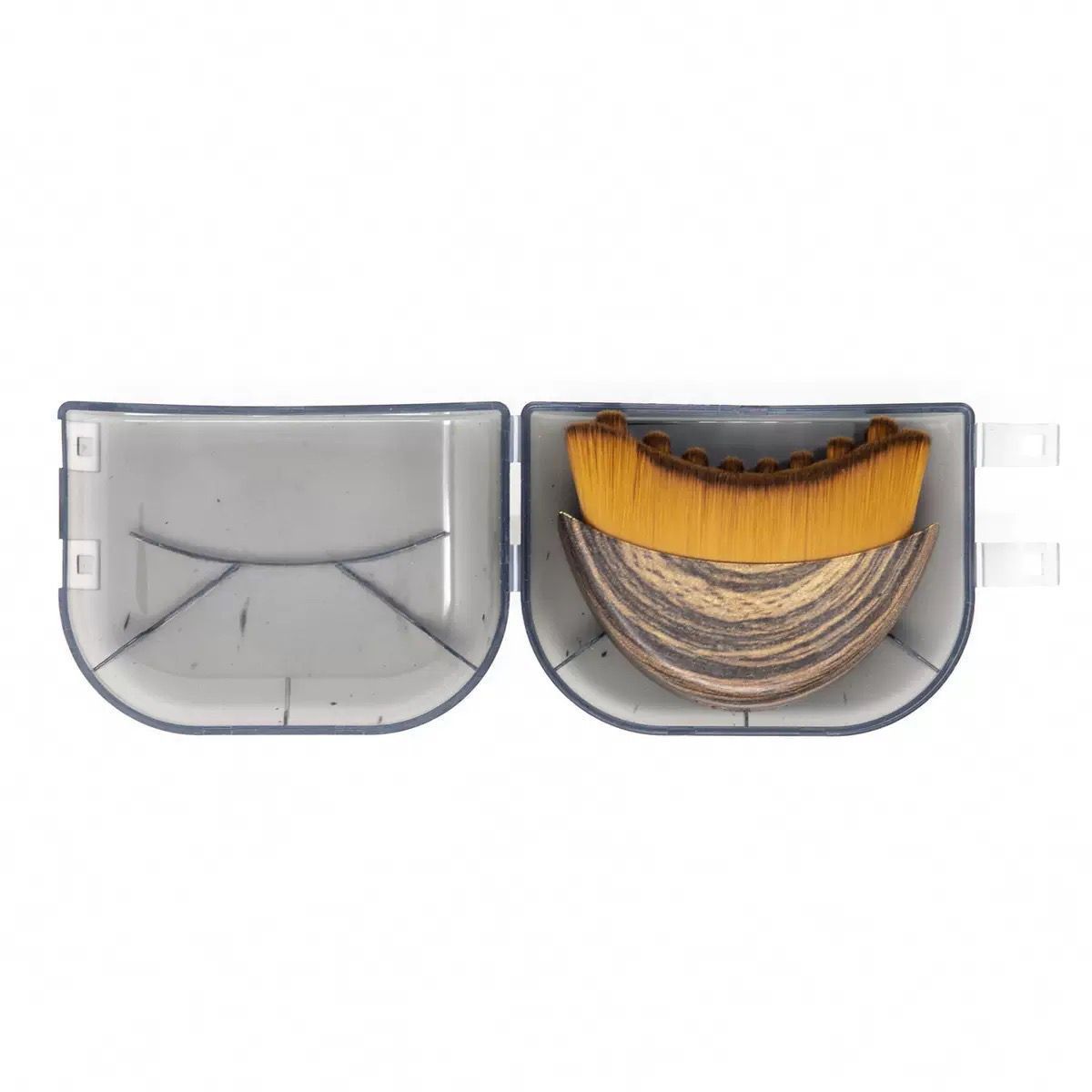 Новая лимфодренажная контурная кисть для лица Лимфодренажная контурная кисть для лица Кисть для тональной основы с коробкой для хранения Storage Case Packaging