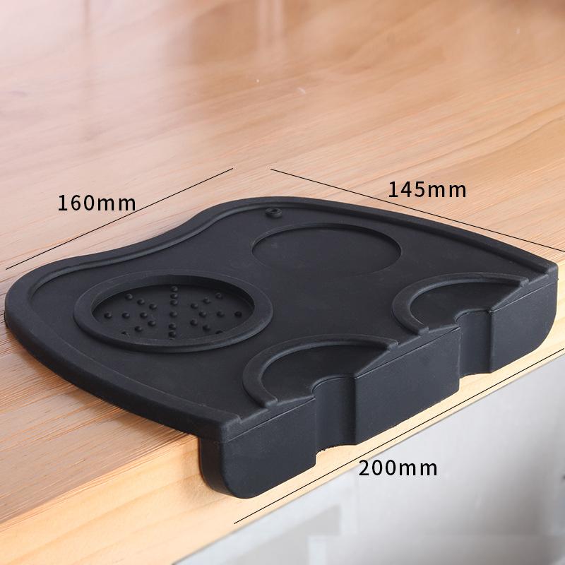 High Quality Espresso Coffee Tamper Mat Silicon Rubber Corner Mat(no Coffee Stamper) Slip-Resistant Pad Tool