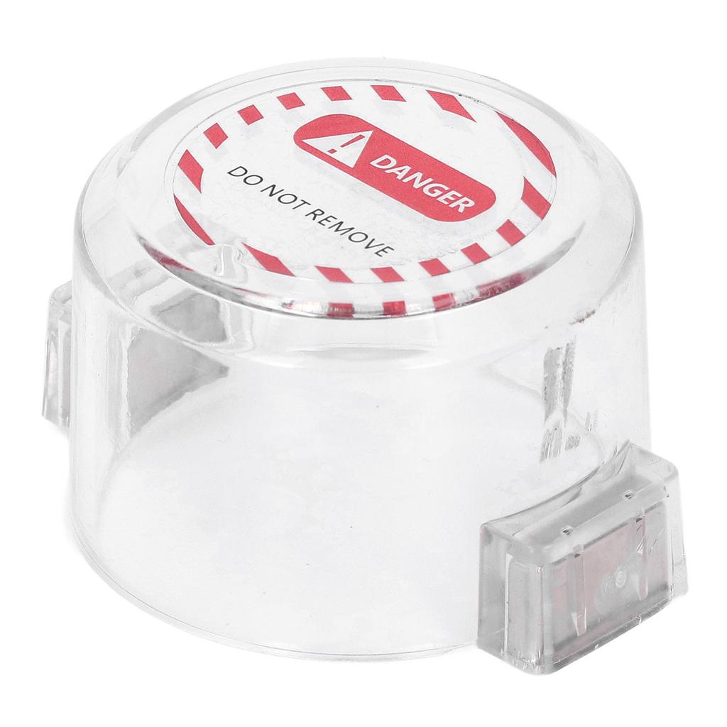 Magnetic Emergency Stop Switch Cover Transparent PC Plastic Push Button Lockout Round Protective Cover