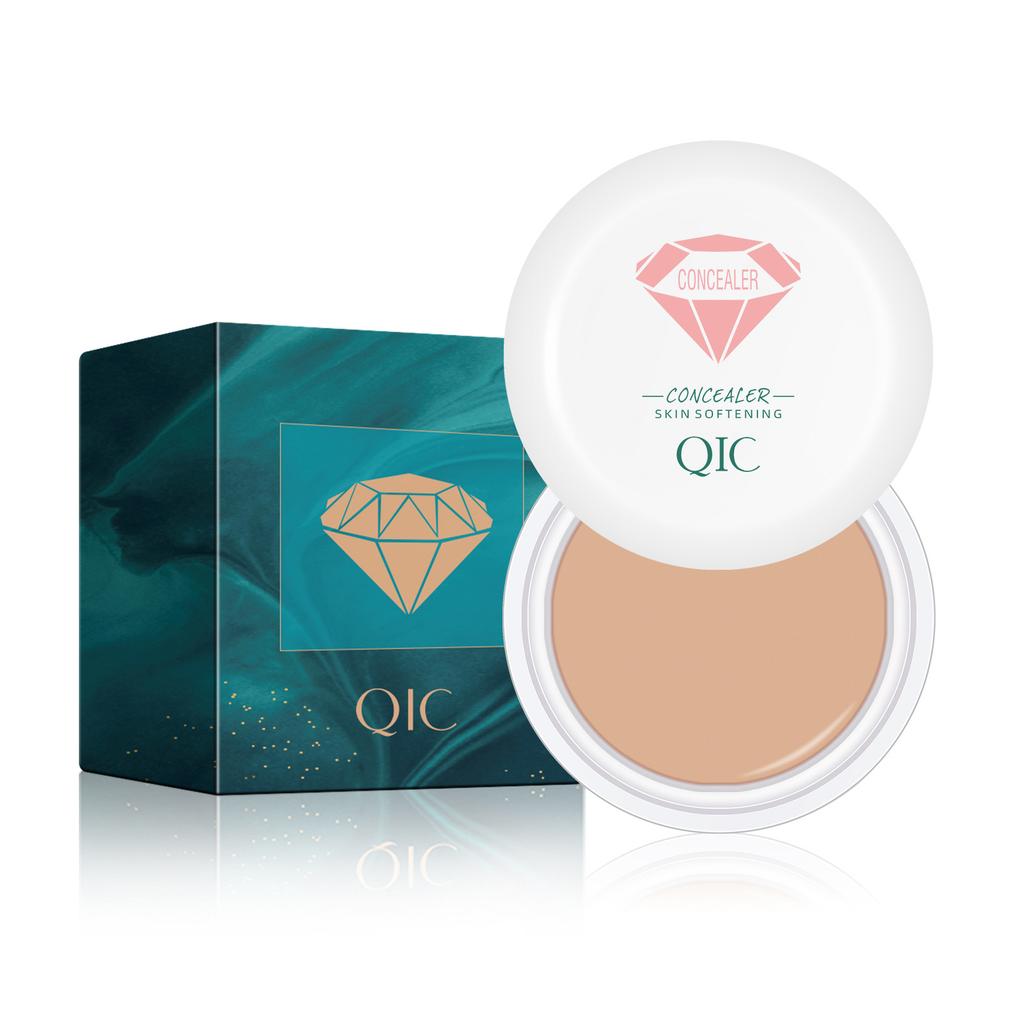 Concealer Cover Acne Mark Concealer Liquid Cover Dark Circles Makeup Three-Color Concealer