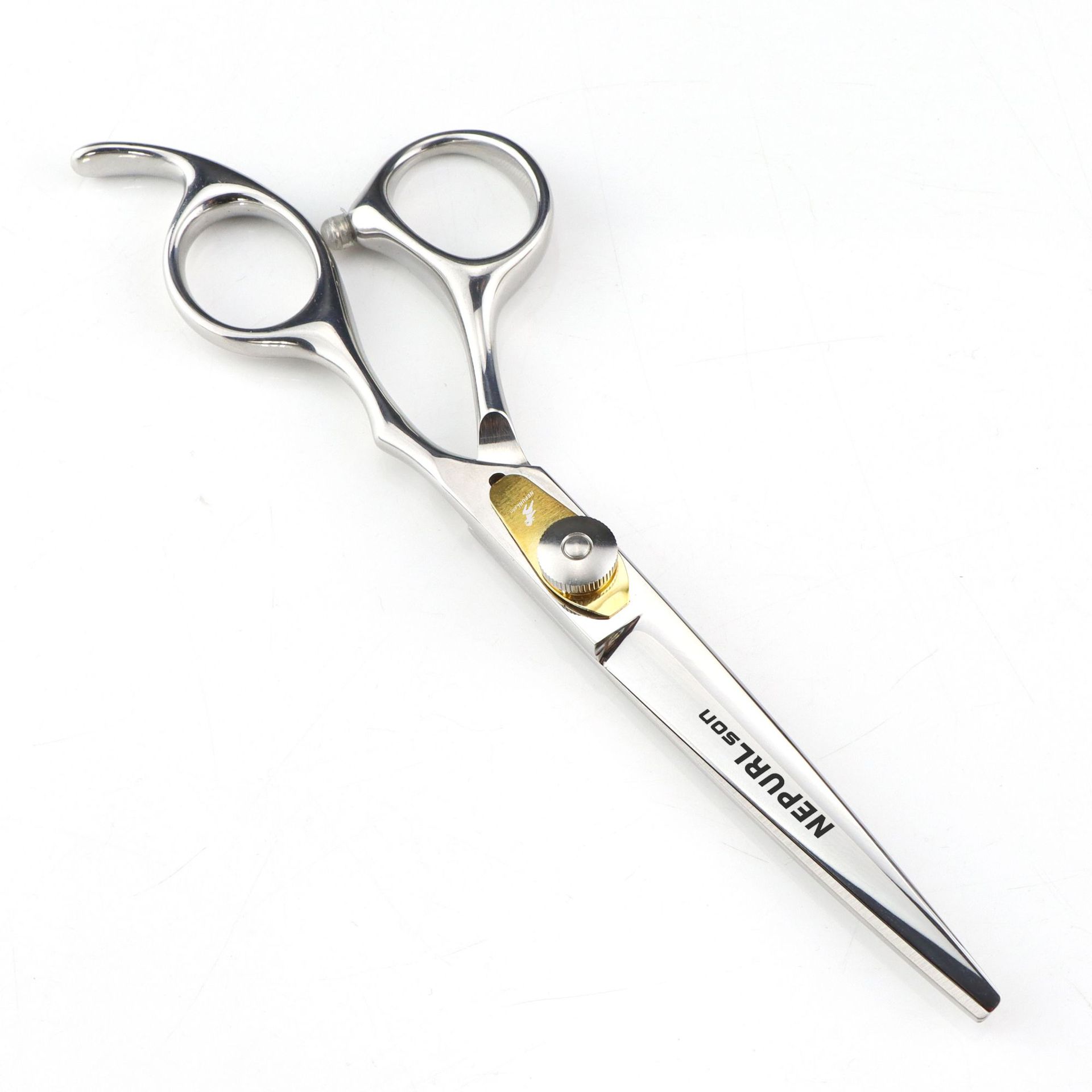 Nepson, Gemstones, Hair Scissors, Hair Scissors, Flat Scissors, Bangs Scissors, Tooth Scissors, Thin Scissors 6.0inch flat scissors
