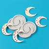 Mehrzweck-Silikon-Ramadan-Mondform Antihaft-Ramadan-Thema Arabische Schriftzeichenform Flexible DIY-Gipsformen Schokoladenherstellung