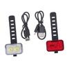 Bike Lights Rechargeable Bicycle Lights Set IPX6 Waterproof Bike Lights for Night Riding Cycling Safety Front Light LED