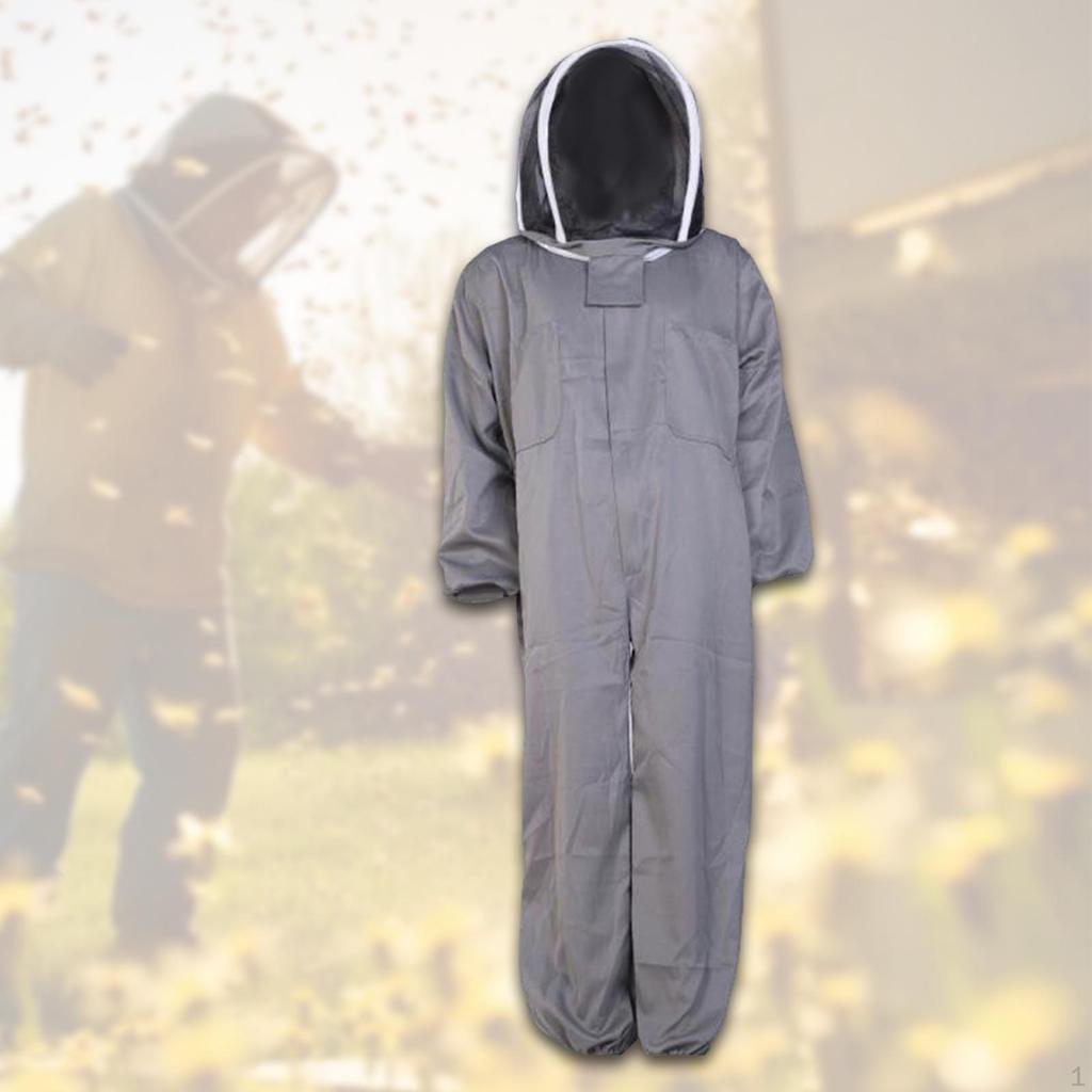 Arıcı Tulumu Arıcı Peçeli Başlık Kıyafet Arıcılık Kostümü Erkekler Kadınlar Arka Bahçe