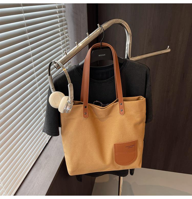 Canvas Women's Tote - Large Capacity, Versatile Casual Shoulder Handbag