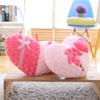 Rose Love Shape Throw Pillow Sofa Car Seat Cushion Stuffed Plush Doll Toys Cushion Home Decoration Cushions Wedding Lovers Gifts