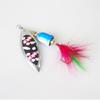 5Pcs Fishing Spoons Lures Sequins Baits Casting Fishing Lures Baits Fishing Lures Spinner Baits Metal Spoon Fish Lures