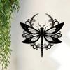 Elegant Metal Dragonfly Wall Art for Home & Garden Decor
