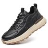 Men's Shoes Trendy Brand Leather Dad Shoes Men's Platform Sports Retro Men's Single Shoes