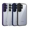 Samsung Galaxy S22 Ultra tokhoz Galaxy S23 Ultra telefontok S23U borítás Légpárnás szilikon lökhárító Átlátszó matt hátlap Kemény