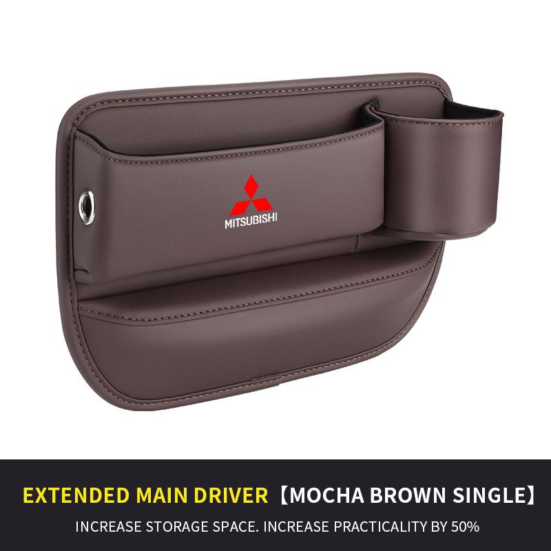 sdzh1 Car Seat Gap Multifunction Storage Box Seat Gap Cup Holder For Mitsubishi Outlander Pajero Asx Lancer Evolution X Ralliart L200